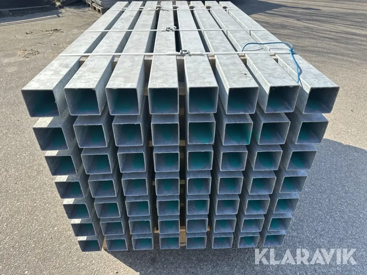 Billede 6 - Galvaniserede stolper 1,5m lange - 57 styk