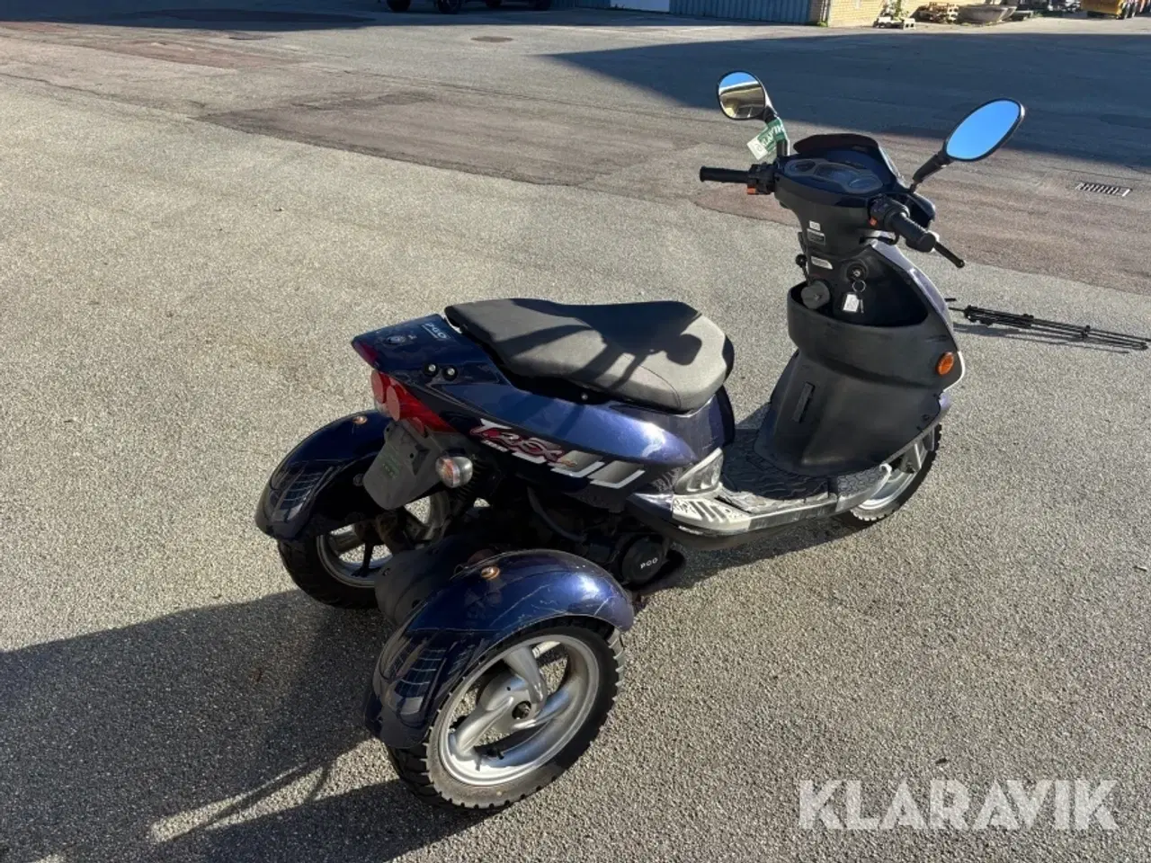 Billede 5 - Scooter 30’er Pgo T-Rex 50 3 hjulet