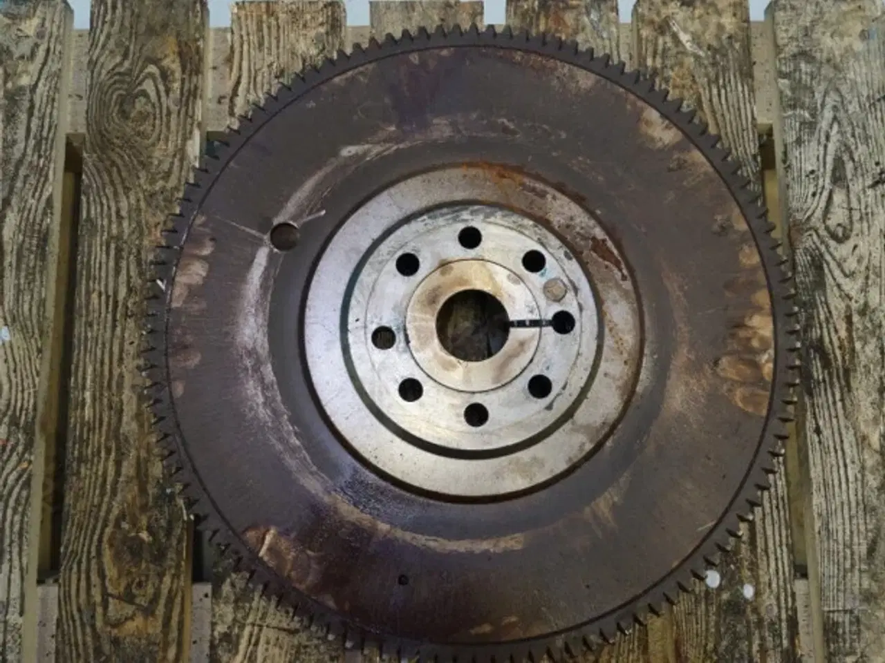 Billede 11 - Lexion 550 Cat C9 Montering Svinghjul 144-9553