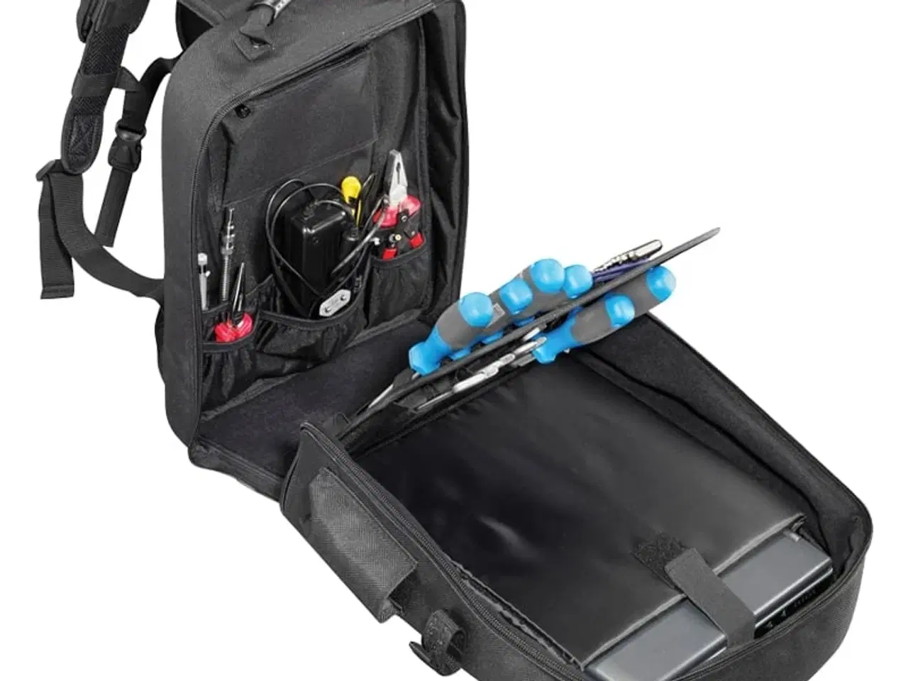 Billede 1 - MOVE Tekniker værktøjsrygsæk i nylon 350x430x230 mm, Volume: 12 kg Model: 116.02