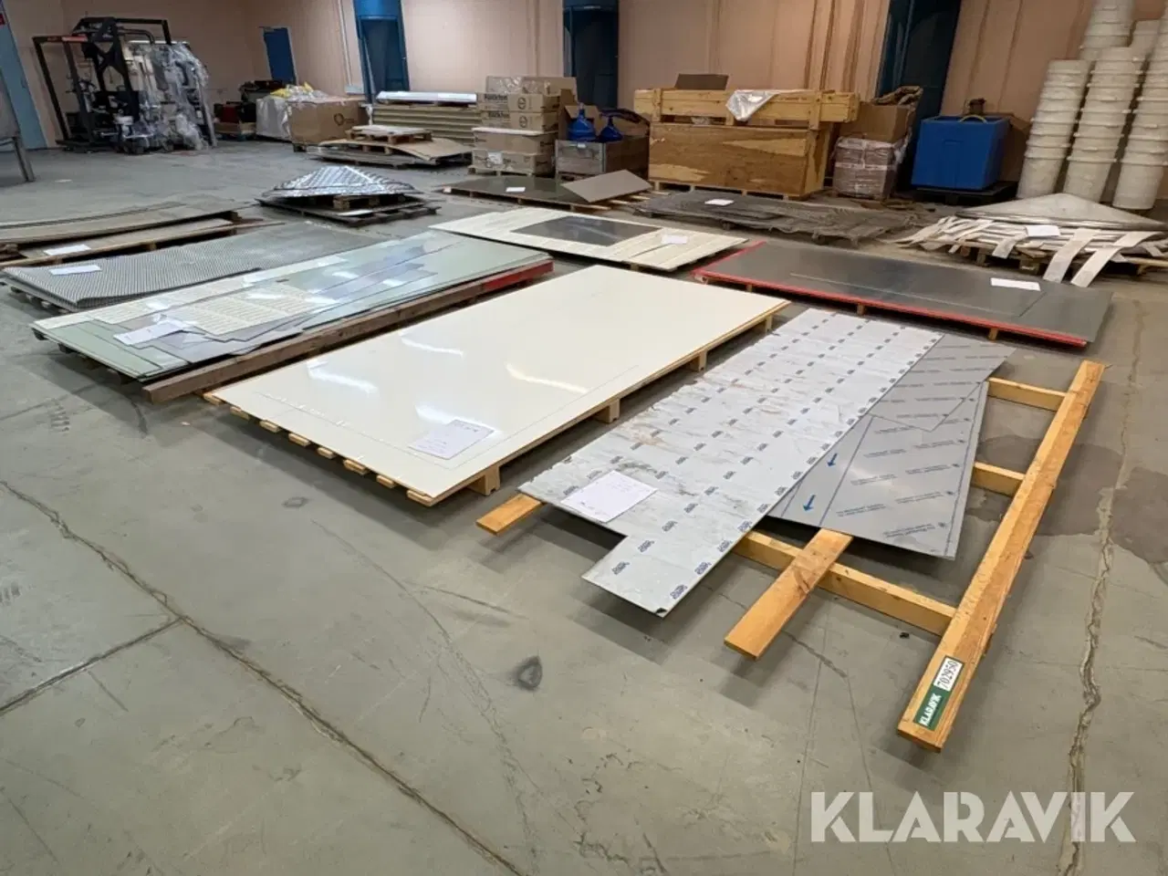 Billede 2 - Assorterede rustfrie plader - 10 paller