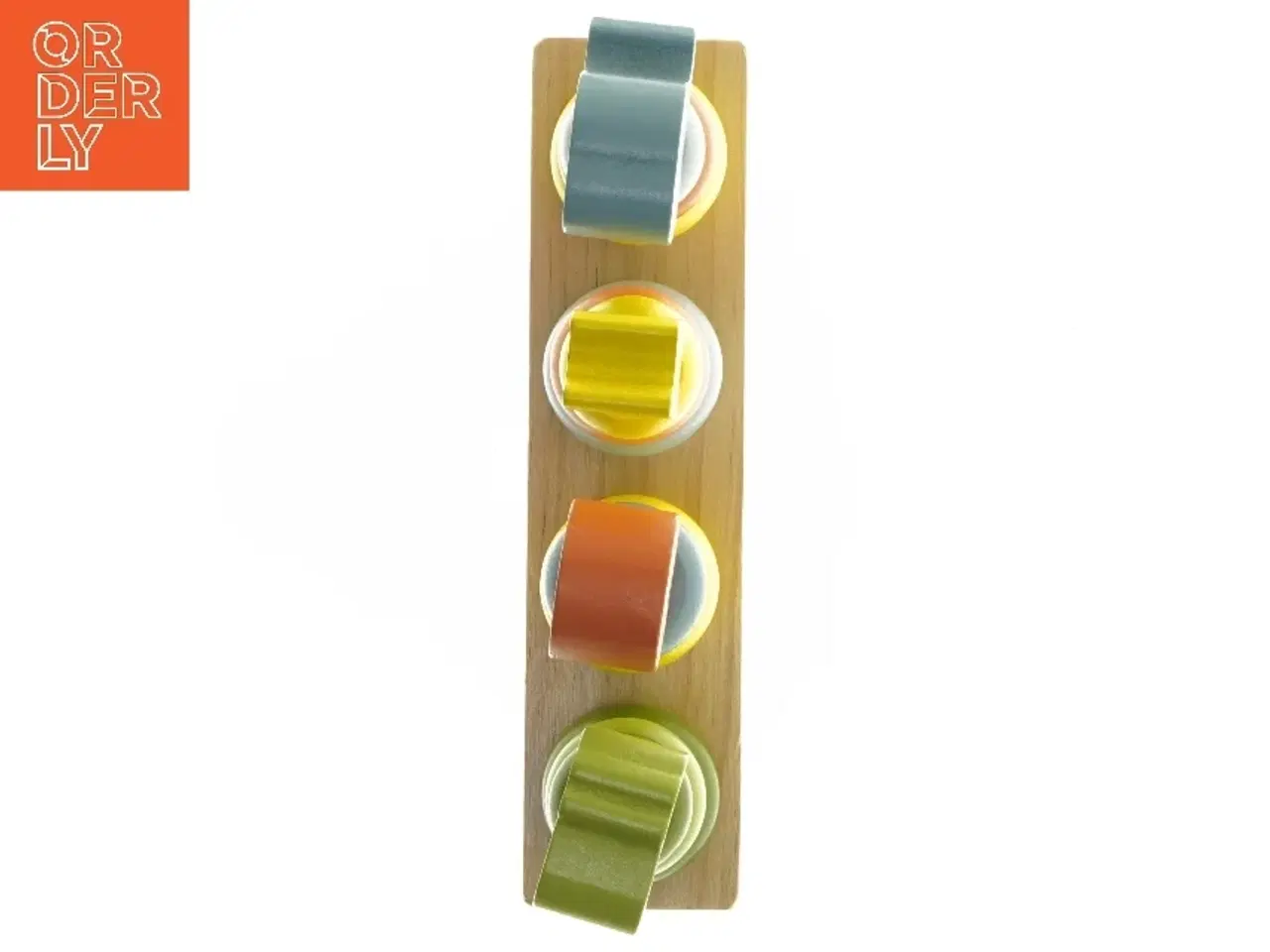 Billede 3 - Trælegetøj med dyrefigurer (str. 22x12 cm)