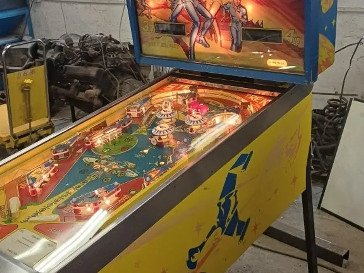 Billede 12 - Star Trek flippermaskine – Bally 1979
