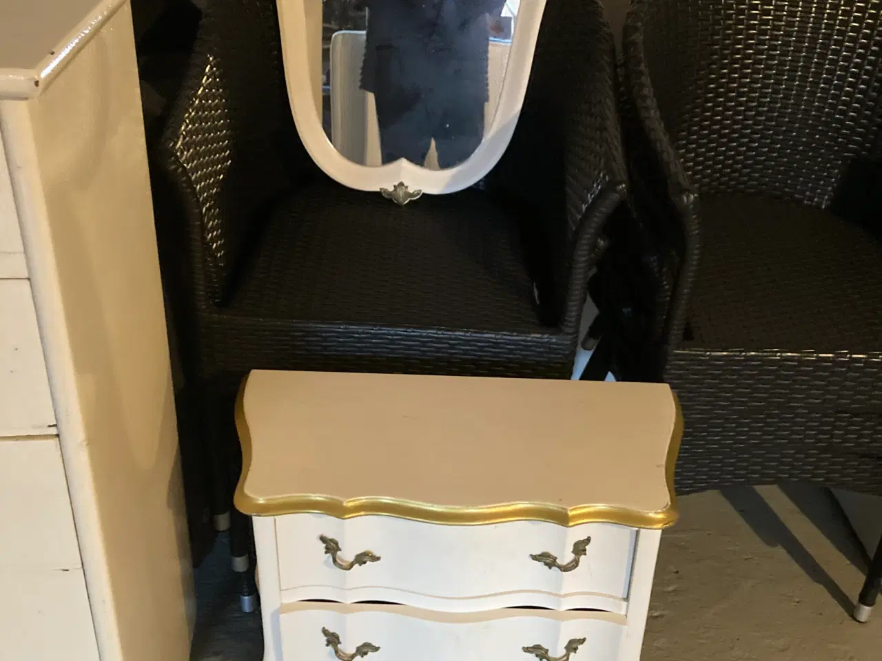 Billede 1 - Kommode med spejl 