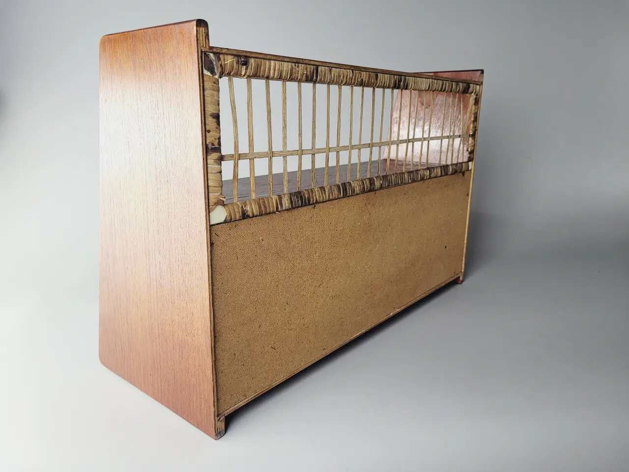 Billede 5 - Fed retro hylde entremøbel i teak med med låge