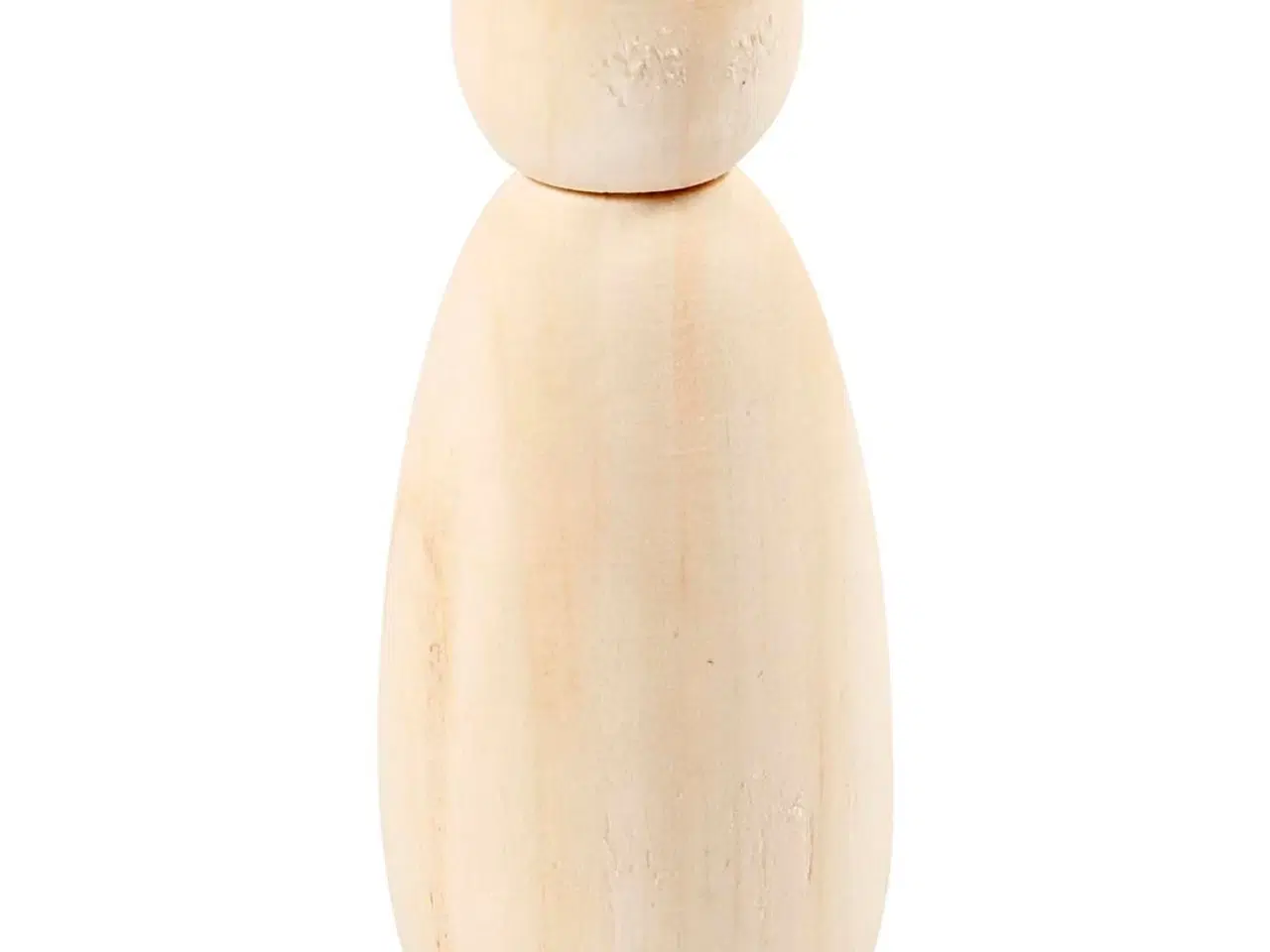 Billede 1 - Keglekrop i træ - 3 stk. til kreative projekter