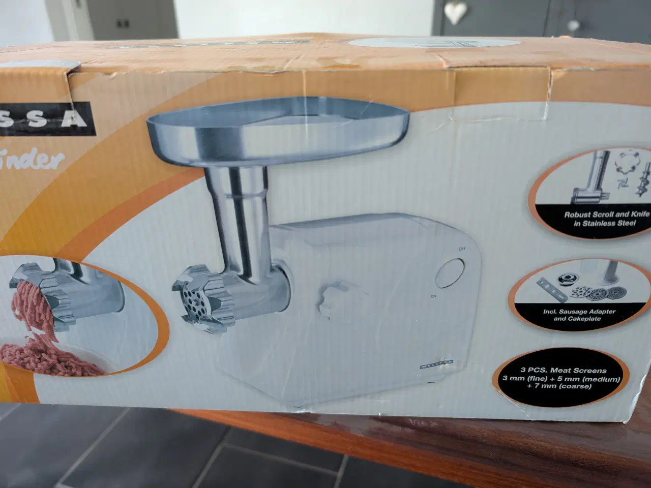 Billede 1 - Kødhakker maskine 