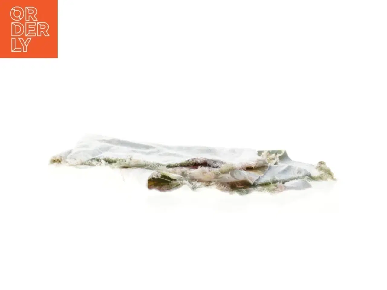 Billede 4 - Blomstret tekstil (str. 67 x 55 cm)