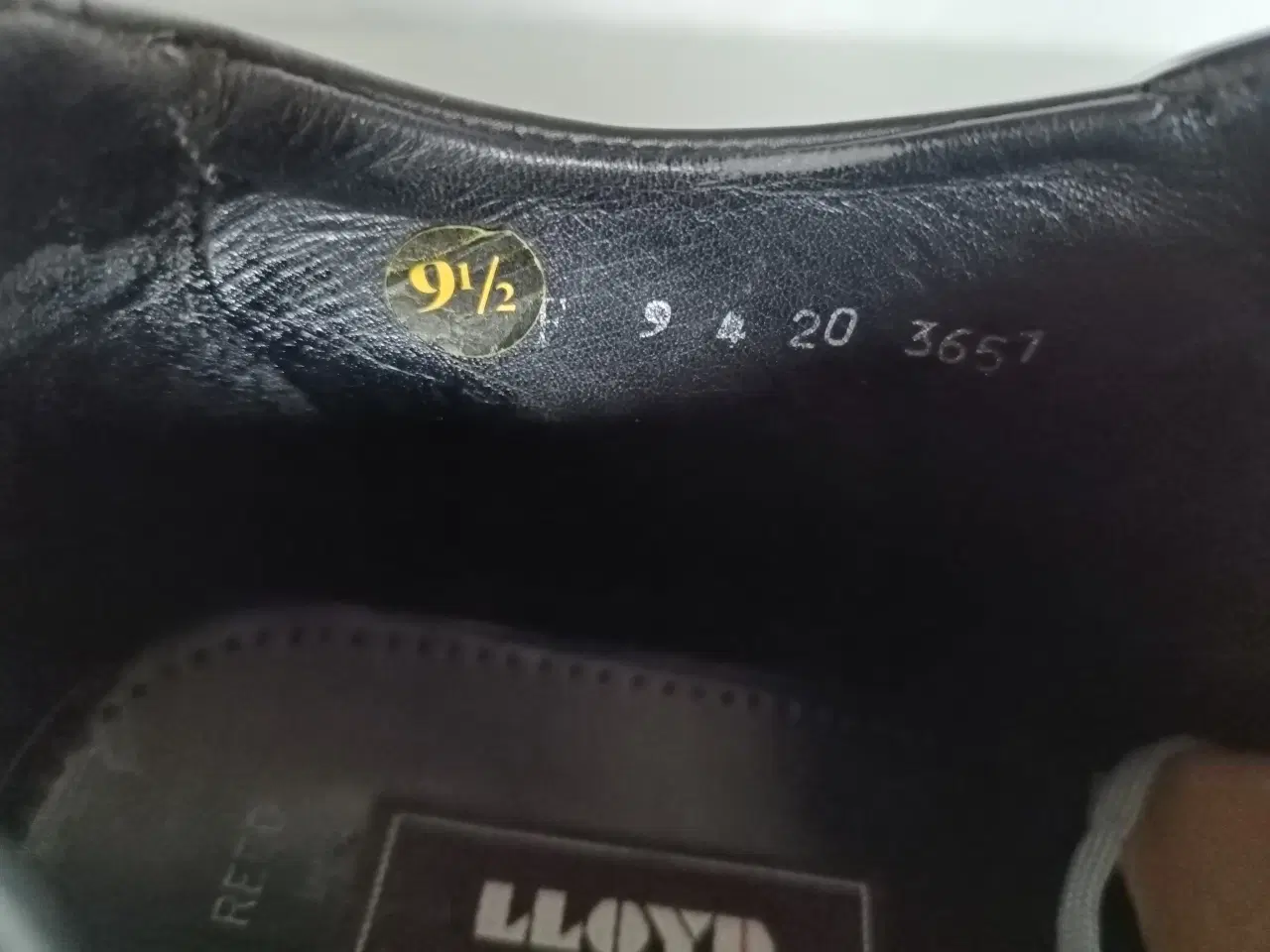 Billede 4 - Lloyd sort læder støvler 43.5str