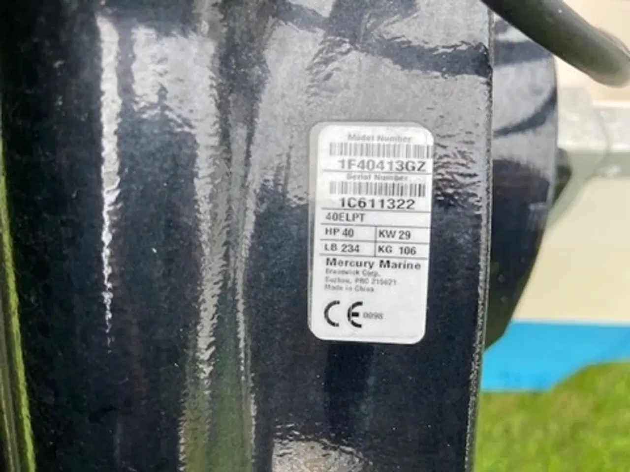 Billede 8 - 52 ST med Mercury F40 EFI ELPT samt Brenderup trailer