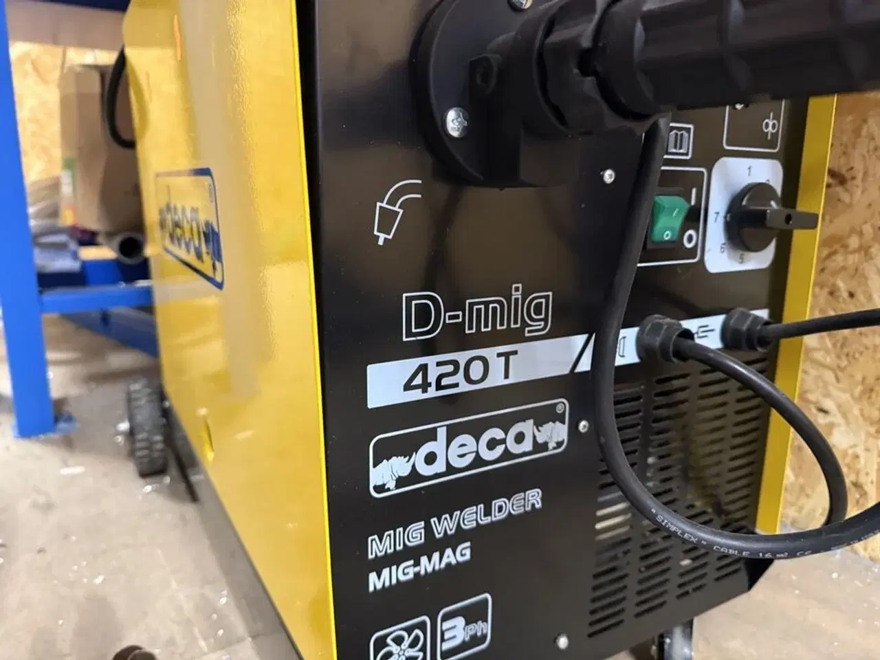 Billede 3 - MIG svejser DECA D-Mig 420T