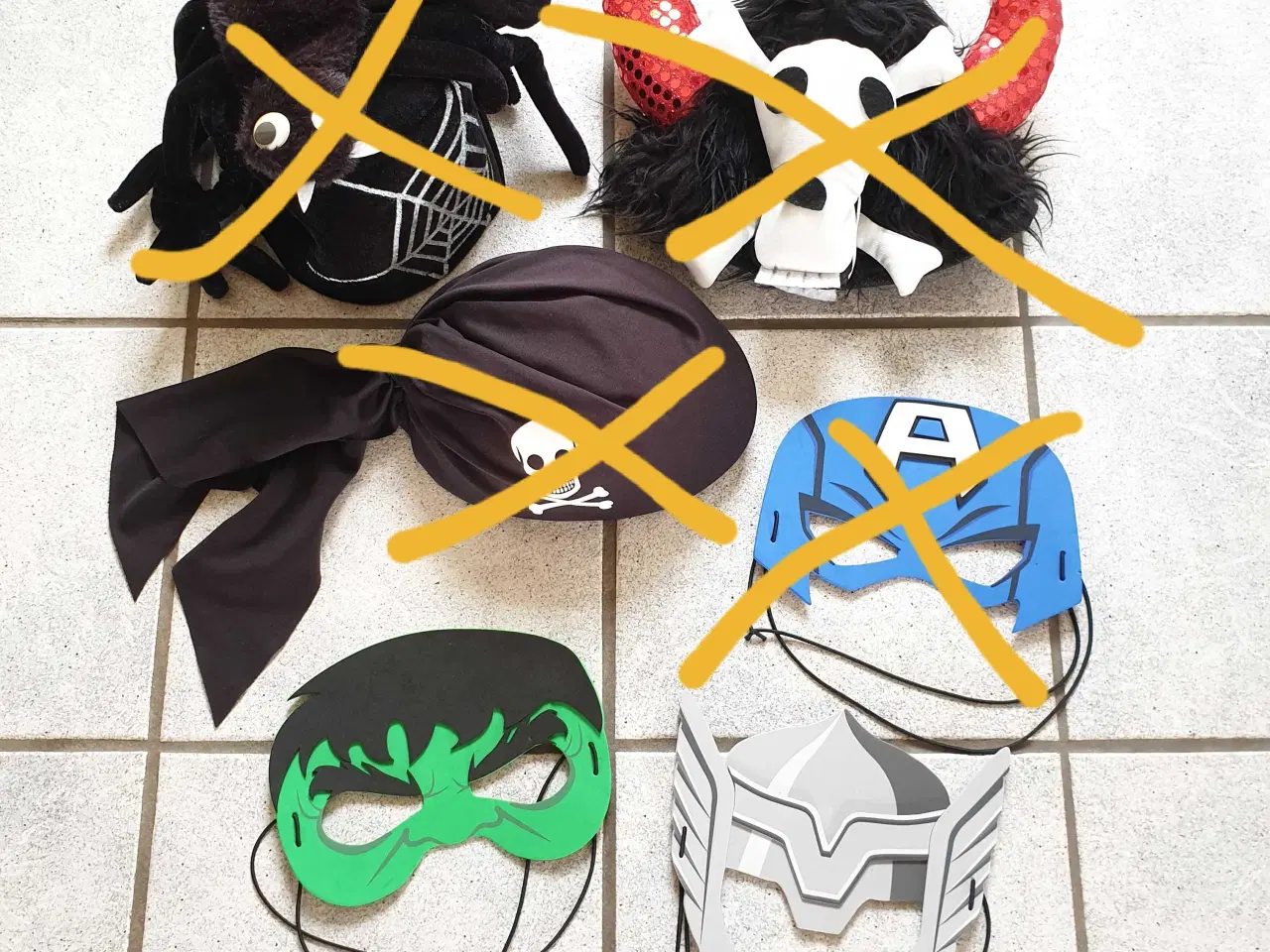 Billede 2 - Masker og hatte 