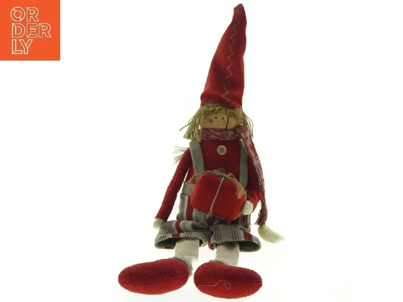 Billede 1 - Nissefigur med taske