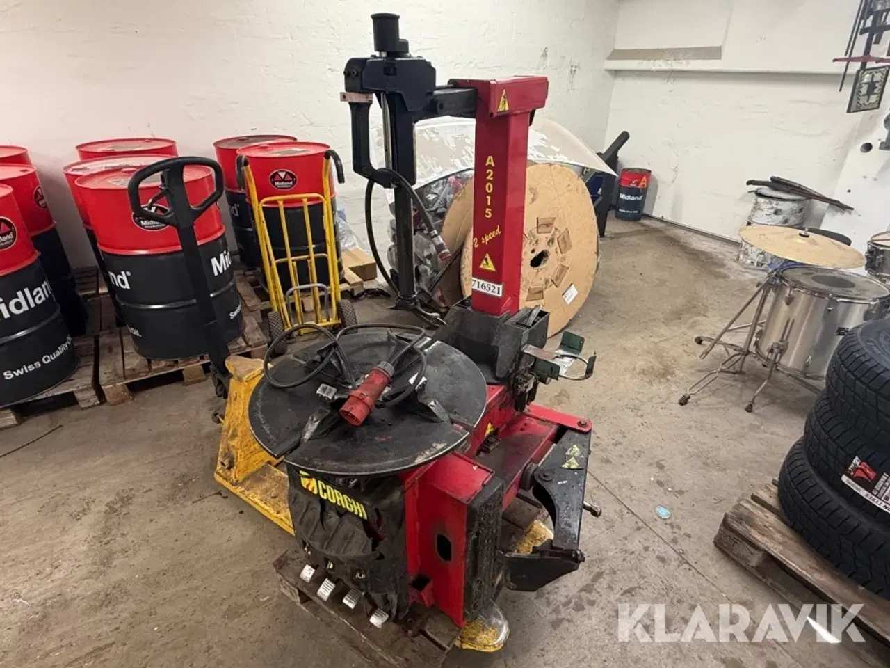 Billede 2 - Dækapparat / dækafmonteringsmaskine Corghi A2015 DV