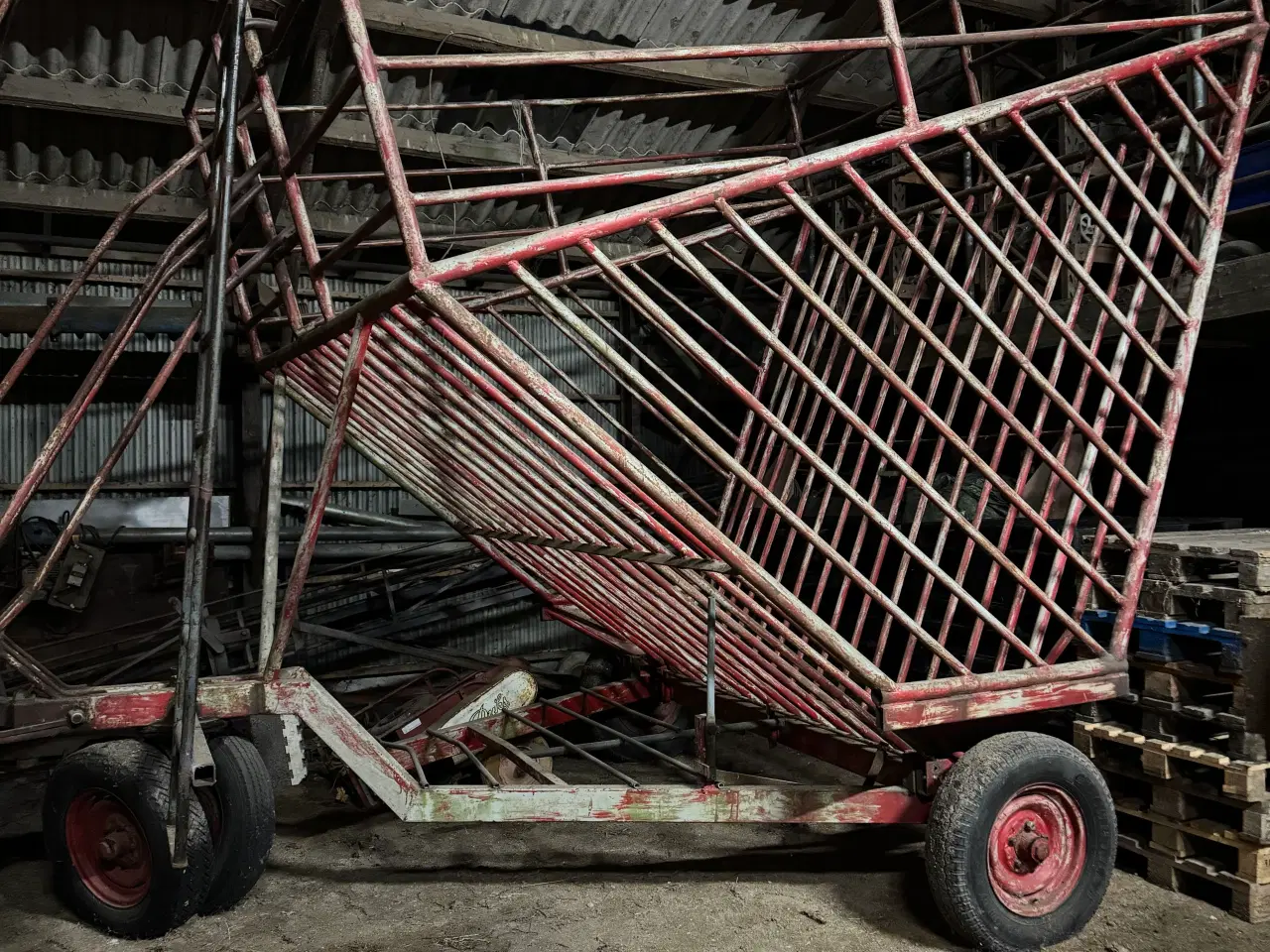 Billede 1 - Hø/halm vogn