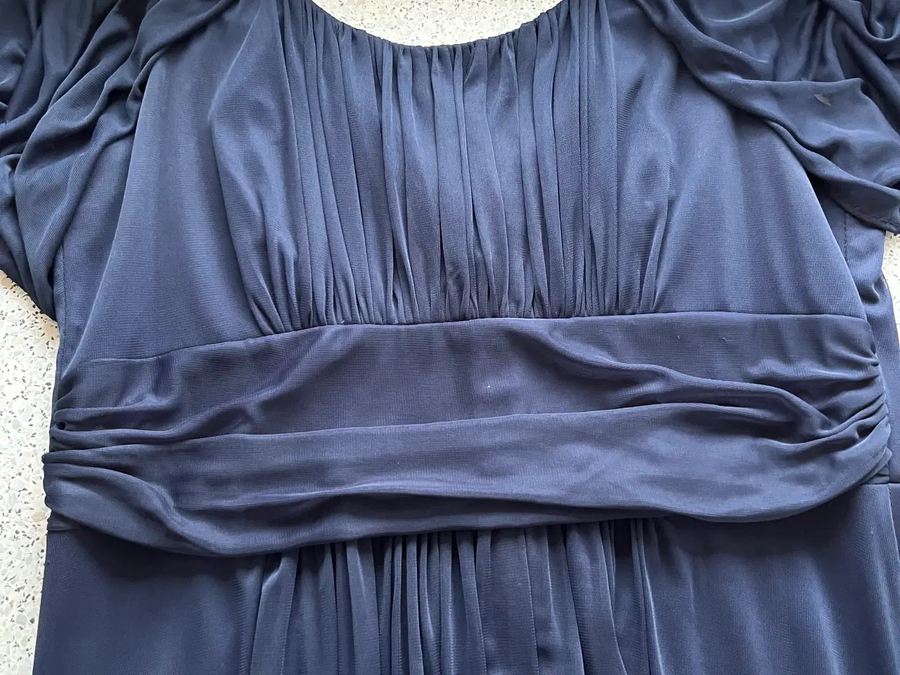 Billede 1 - Blå lang kjole