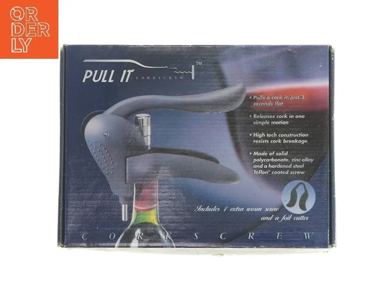 Billede 6 - Ny Vinoplukker / proptrækker (str. 20 cm)