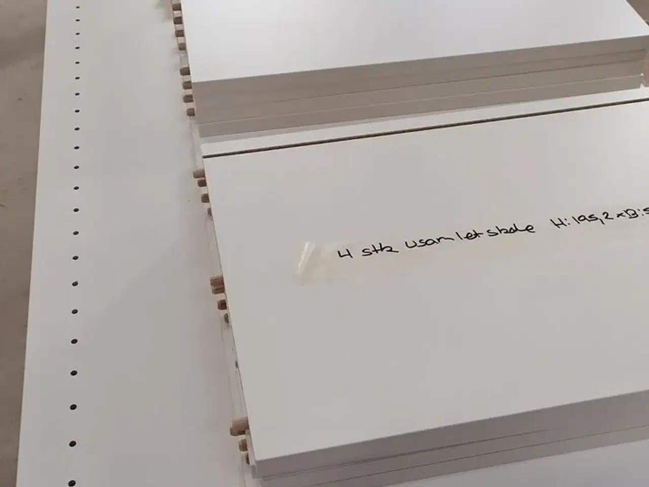 Billede 11 - 4 stk. usamlet højskabe H: 195,2 x B: 50 x D: 32,0