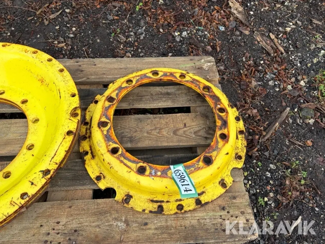 Billede 3 - Fælgplader John Deere 3 styk