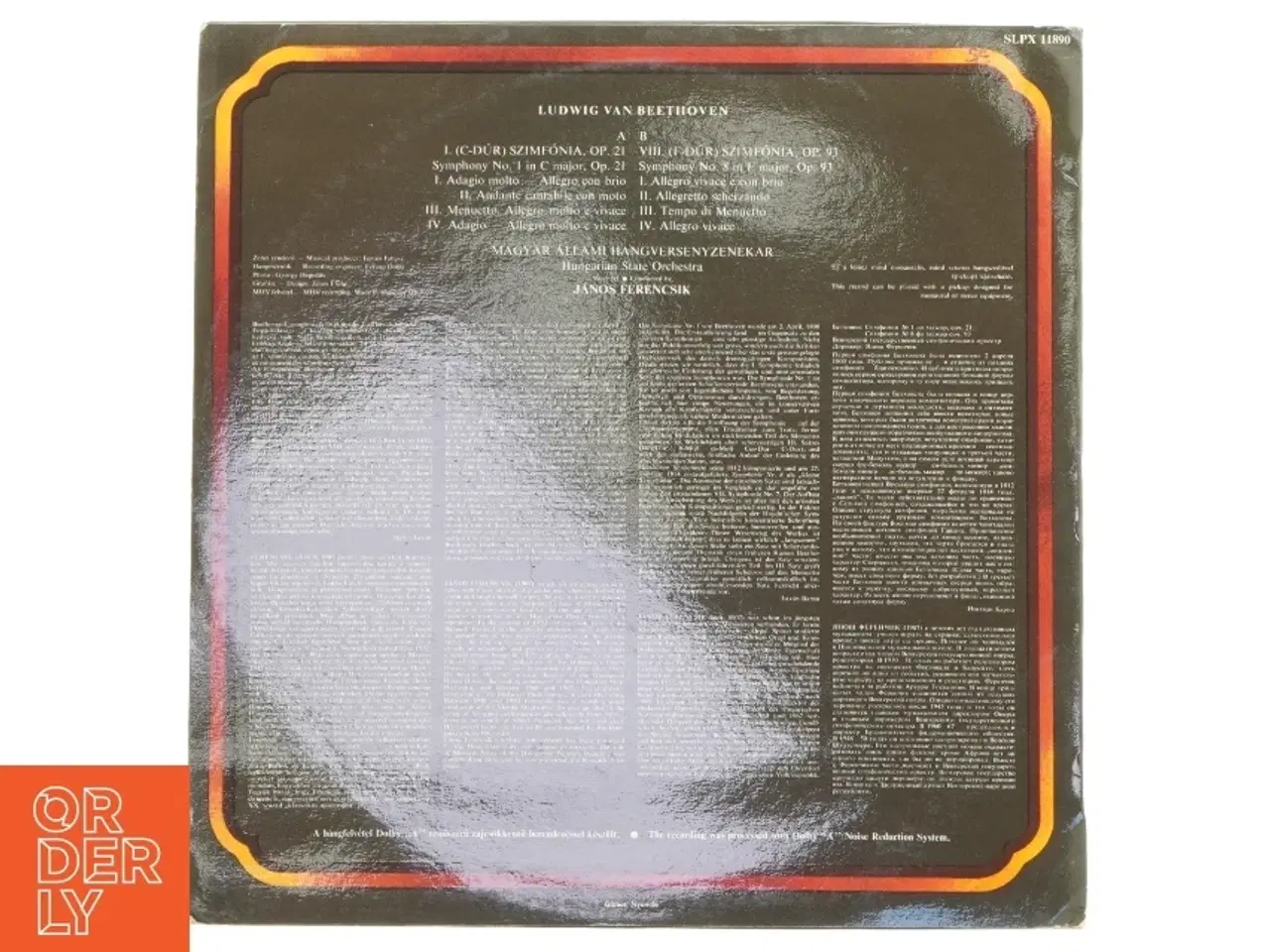 Billede 3 - Ludwig Van Beethoven symfonier 1-8 LP fra Hungaroton