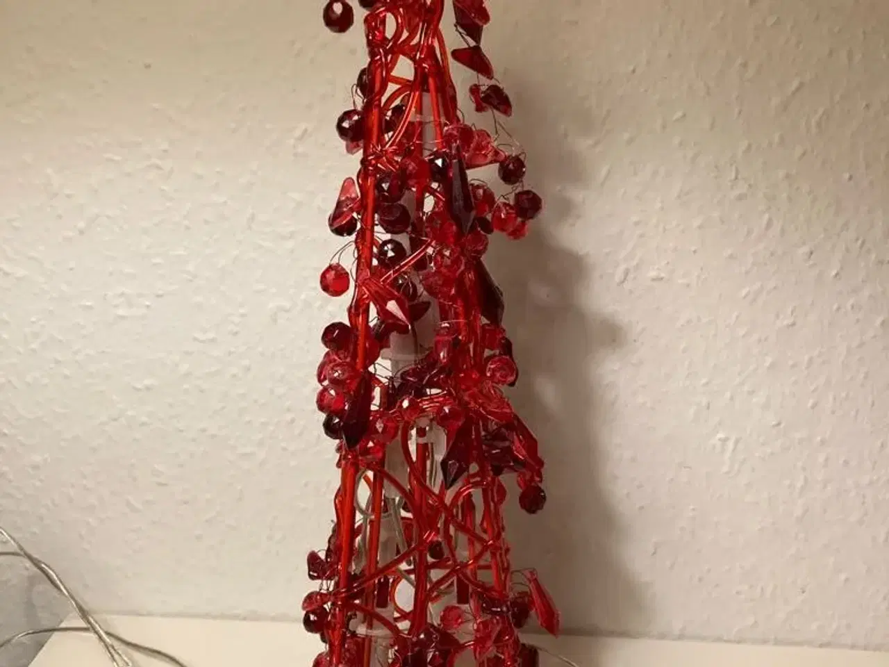 Billede 3 - Julelys rød juletræ