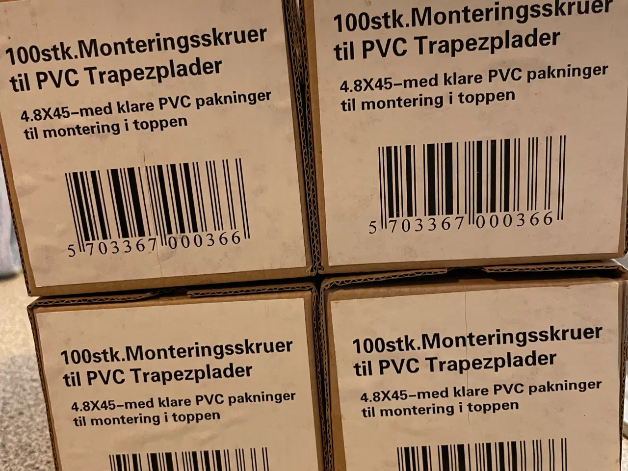 Billede 3 - Monteringsskruer til  PVC Trapezplader