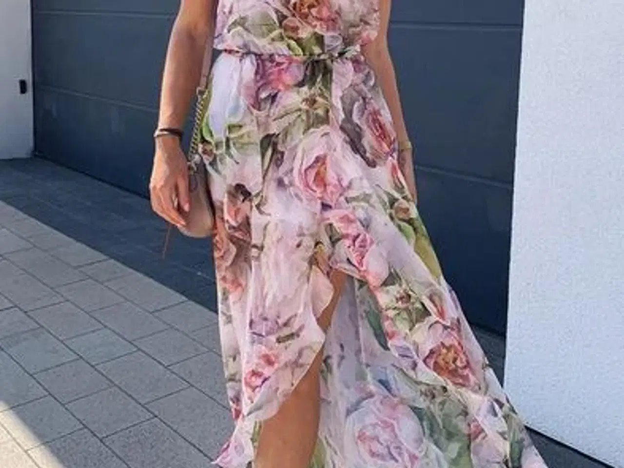 Billede 2 - Maxi/ Glat chiffon -Maxi længde/str: Medium