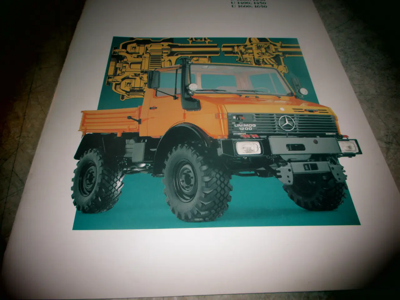 Billede 1 - Ny brochure  Mercedes Unimog