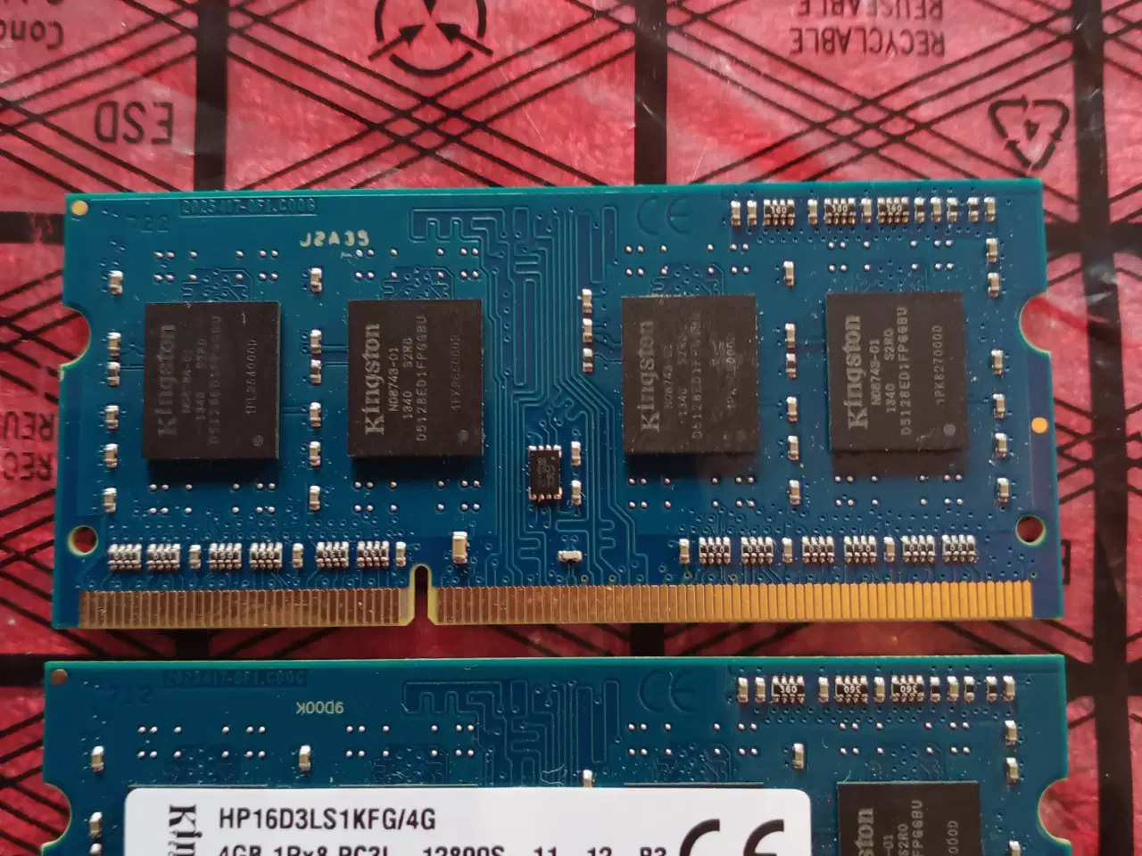 Billede 1 - Kingston, 8gb, DDR3L SDRAM *notebook ram*
