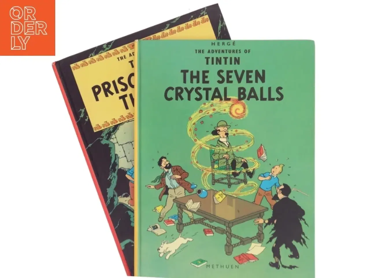 Billede 1 - 2 Tintin bøger på engelsk af Hergé (Bog)