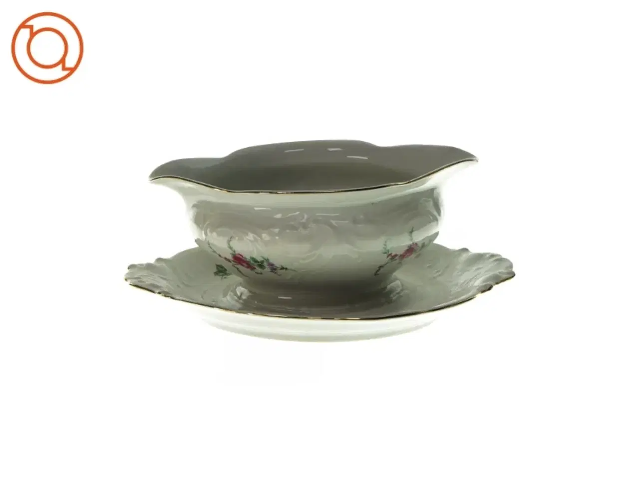 Billede 3 - Sovseskål fra Polsk Porcelæn (str. 20 x 7 cm)