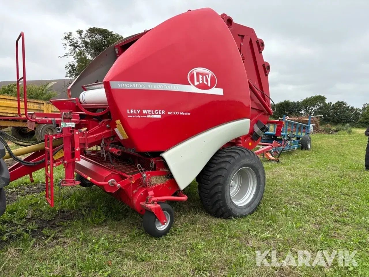 Billede 2 - Halmballepresser Lely Welger RP 535 Master med vogn