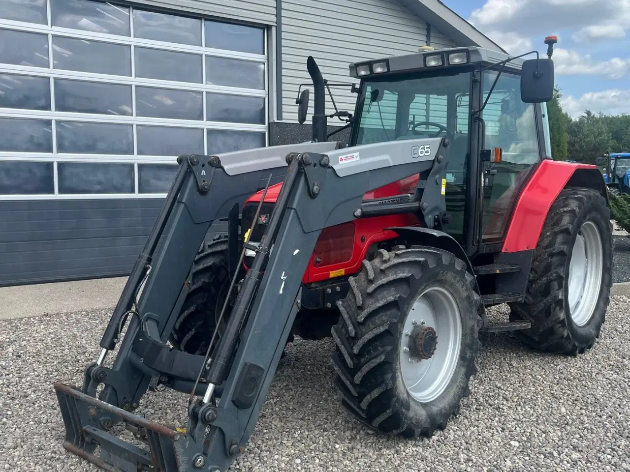 Billede 2 - Massey Ferguson 6260 PowerControl med frontlæsser og Topcon sporfølger