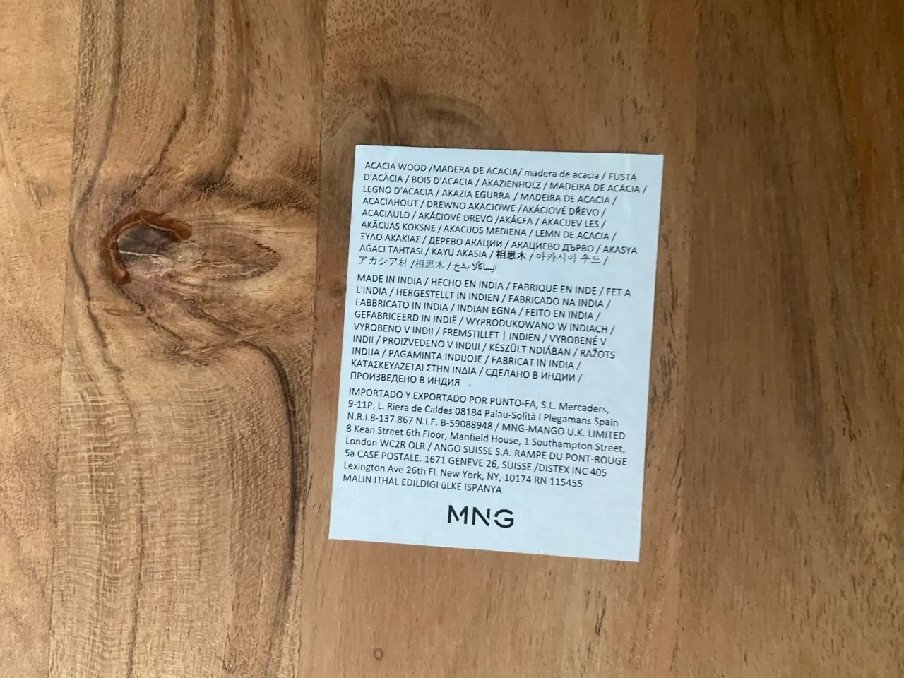 Billede 3 - Smukke fade i acacietræ