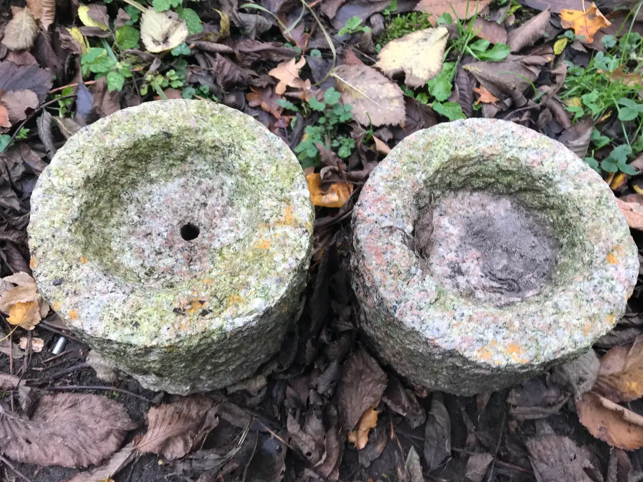 Billede 2 - Granit Fuglebad ellers før Planter