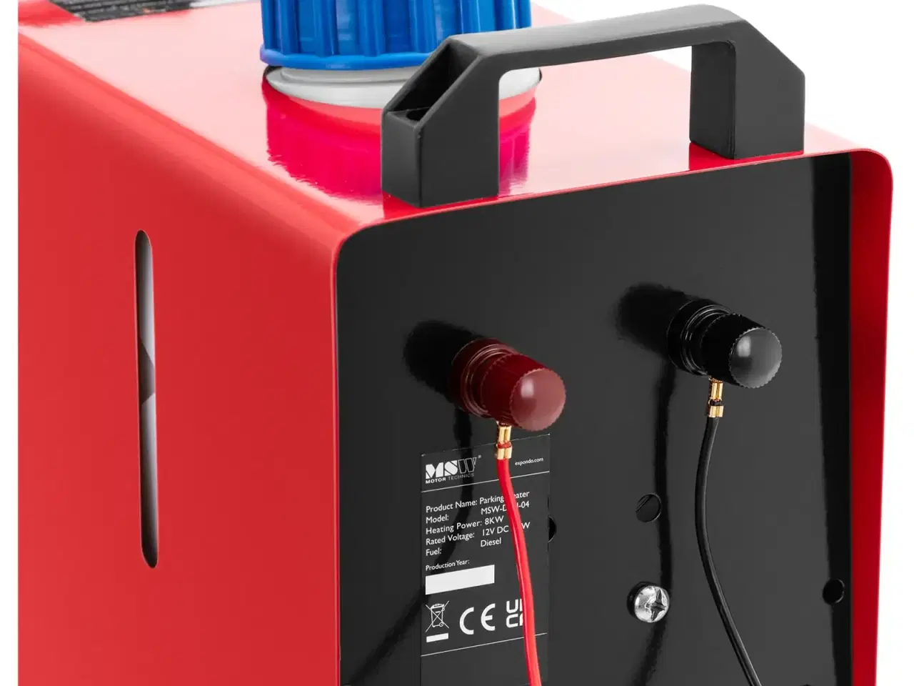 Billede 3 - Diesel Luftvarmer 12 V 8 kW – Mobil Varmeblæser