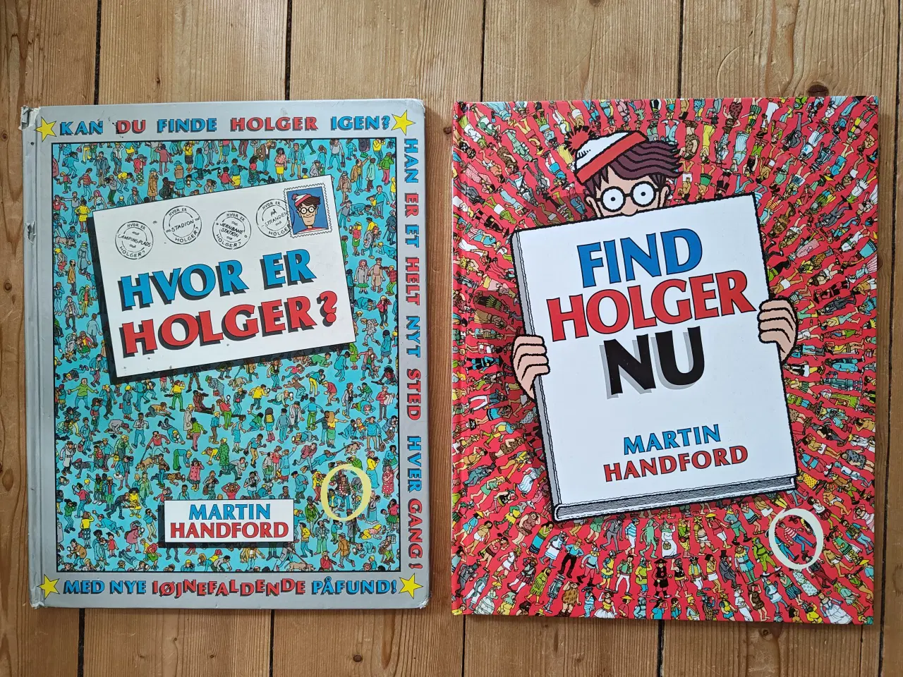 Billede 1 - Hvor er Holger ? og Find Holger Nu Bøger 