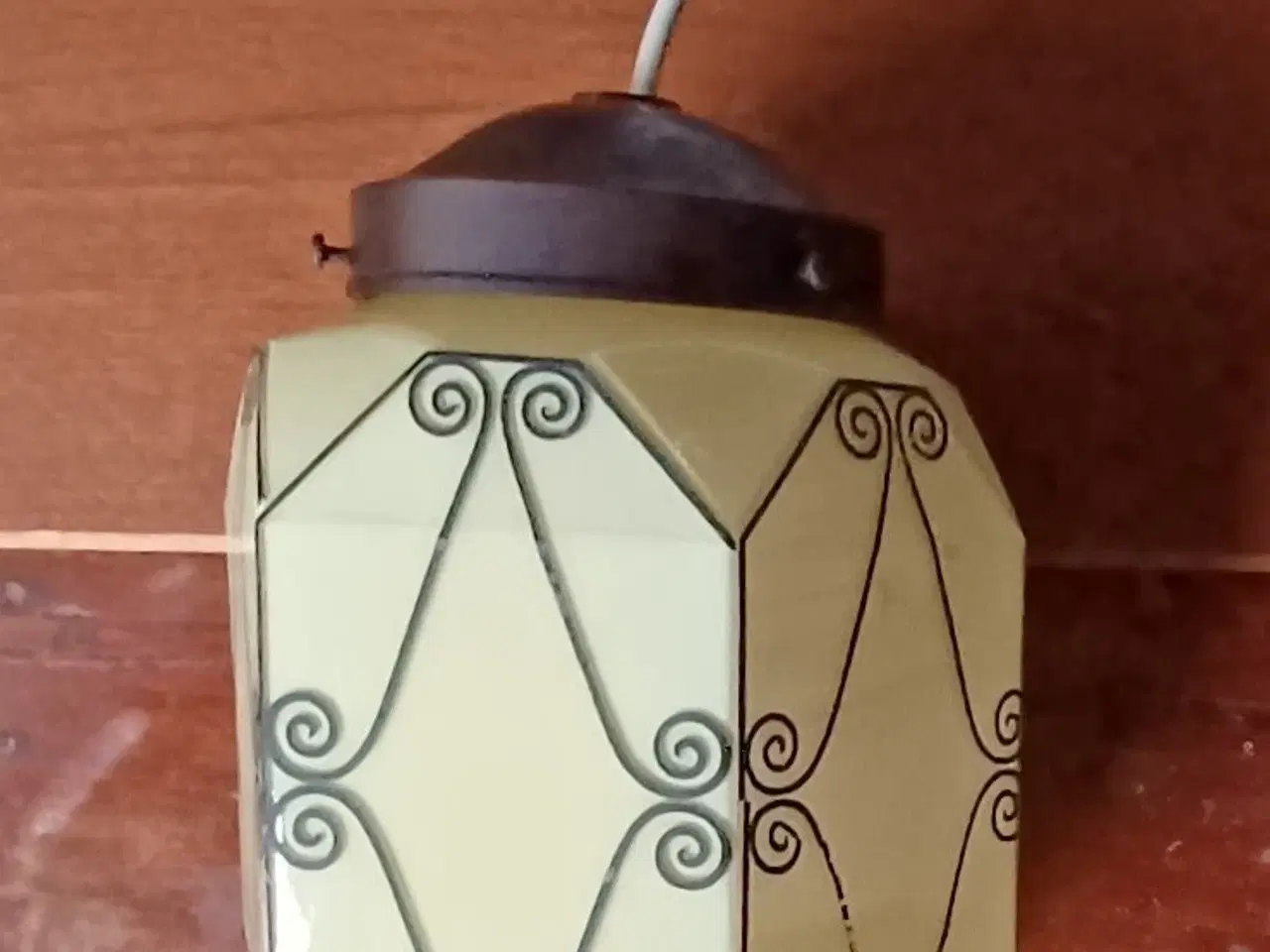 Billede 2 - Glaspendel, vintage.