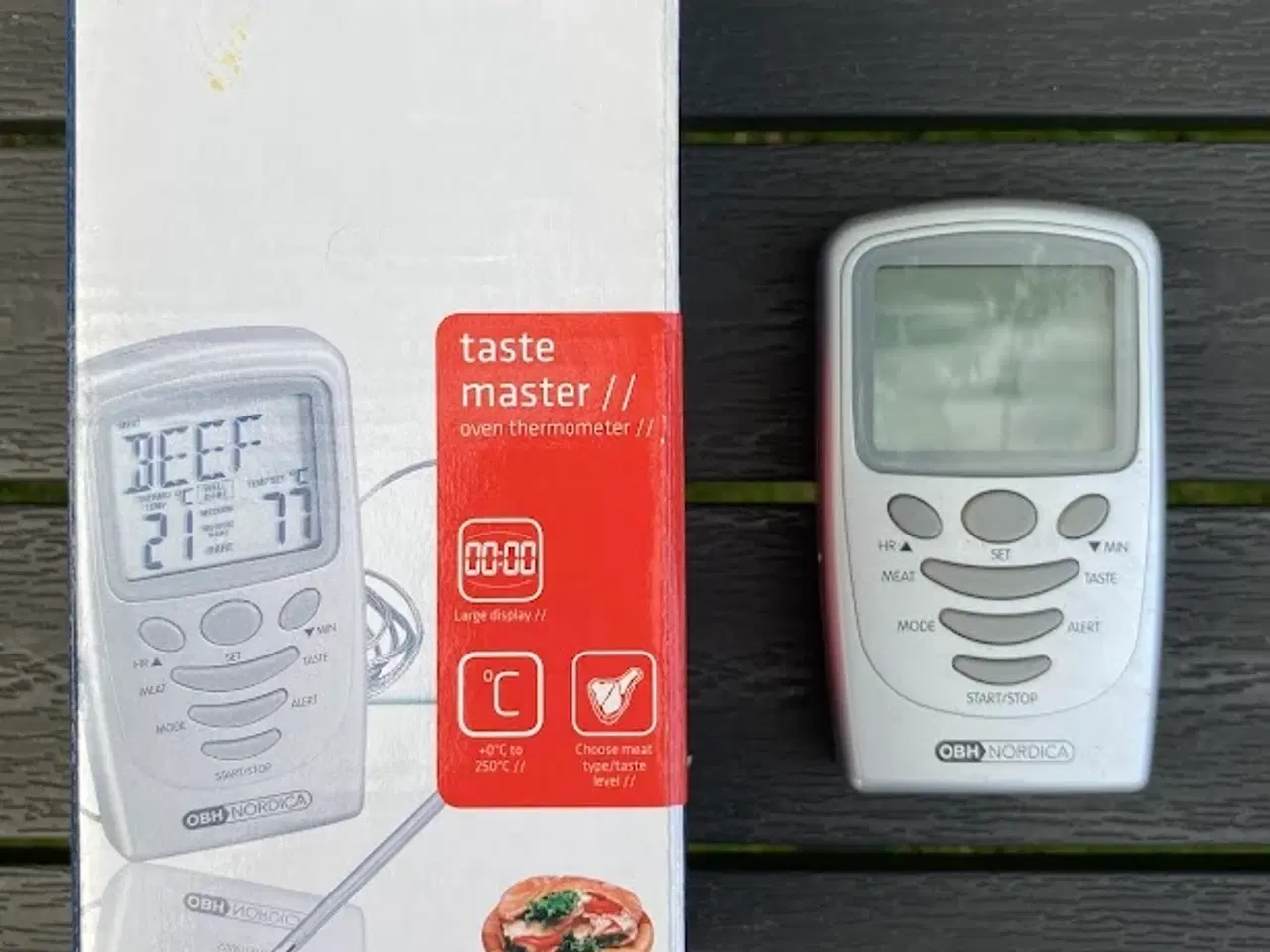 Billede 2 - ⭐️ OBH Nordica Stegetermometer Taste Master