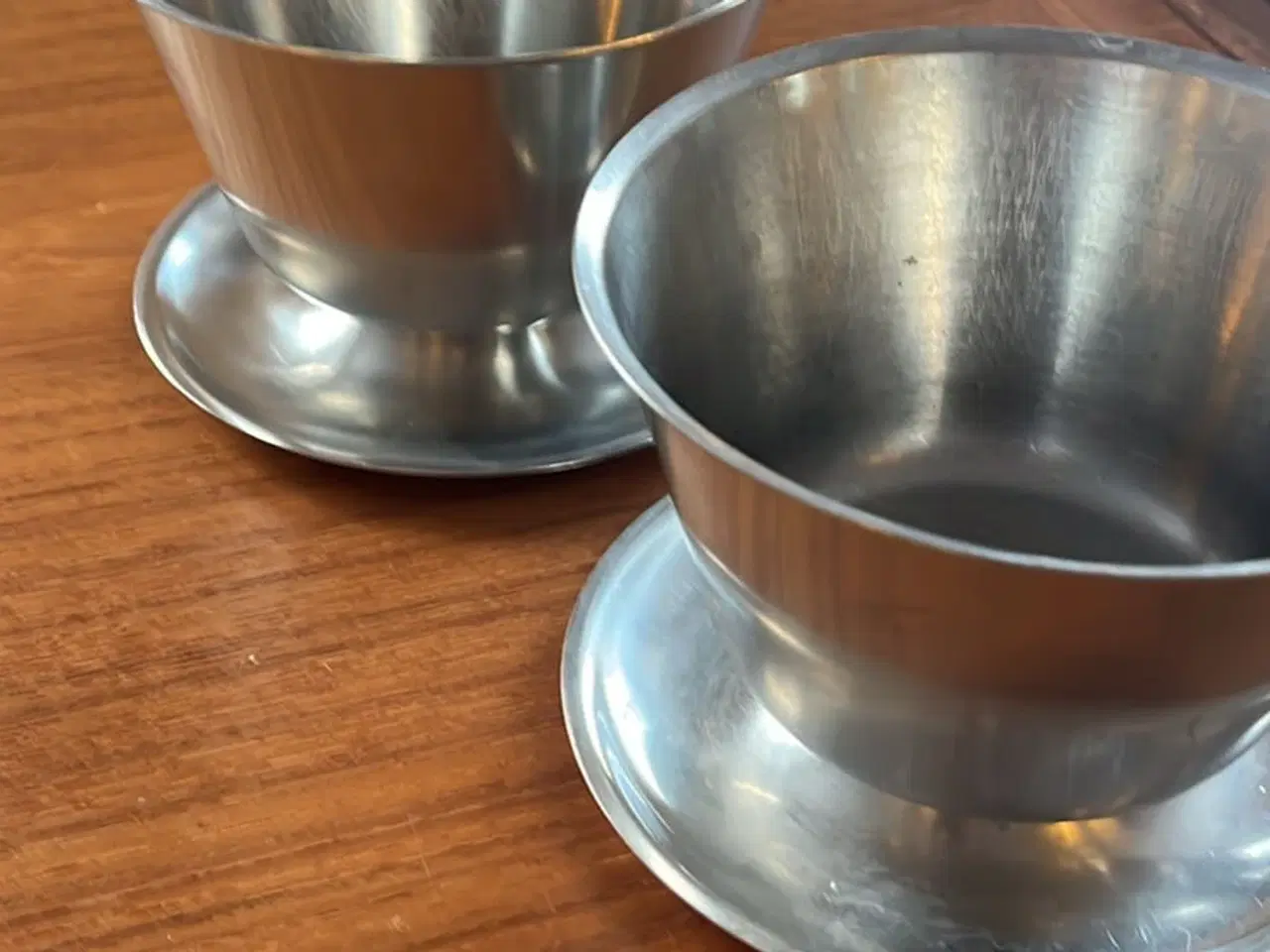 Billede 5 - Stål serverings fade mm