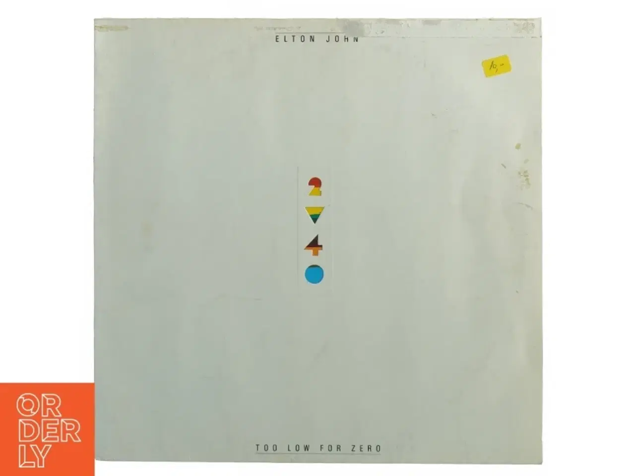 Billede 1 - Elton John - Too Low For Zero LP fra Rocket Record Company (str. 31 x 31 cm)