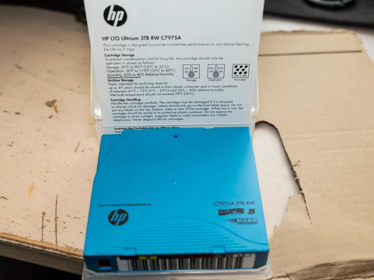 Billede 5 - HP LT0-5 Ultrium RW Data Cartridge   3TB  C7975.