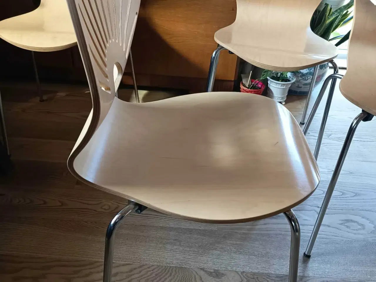 Billede 6 - Flot stand  4 stk Spisebordsstole 
