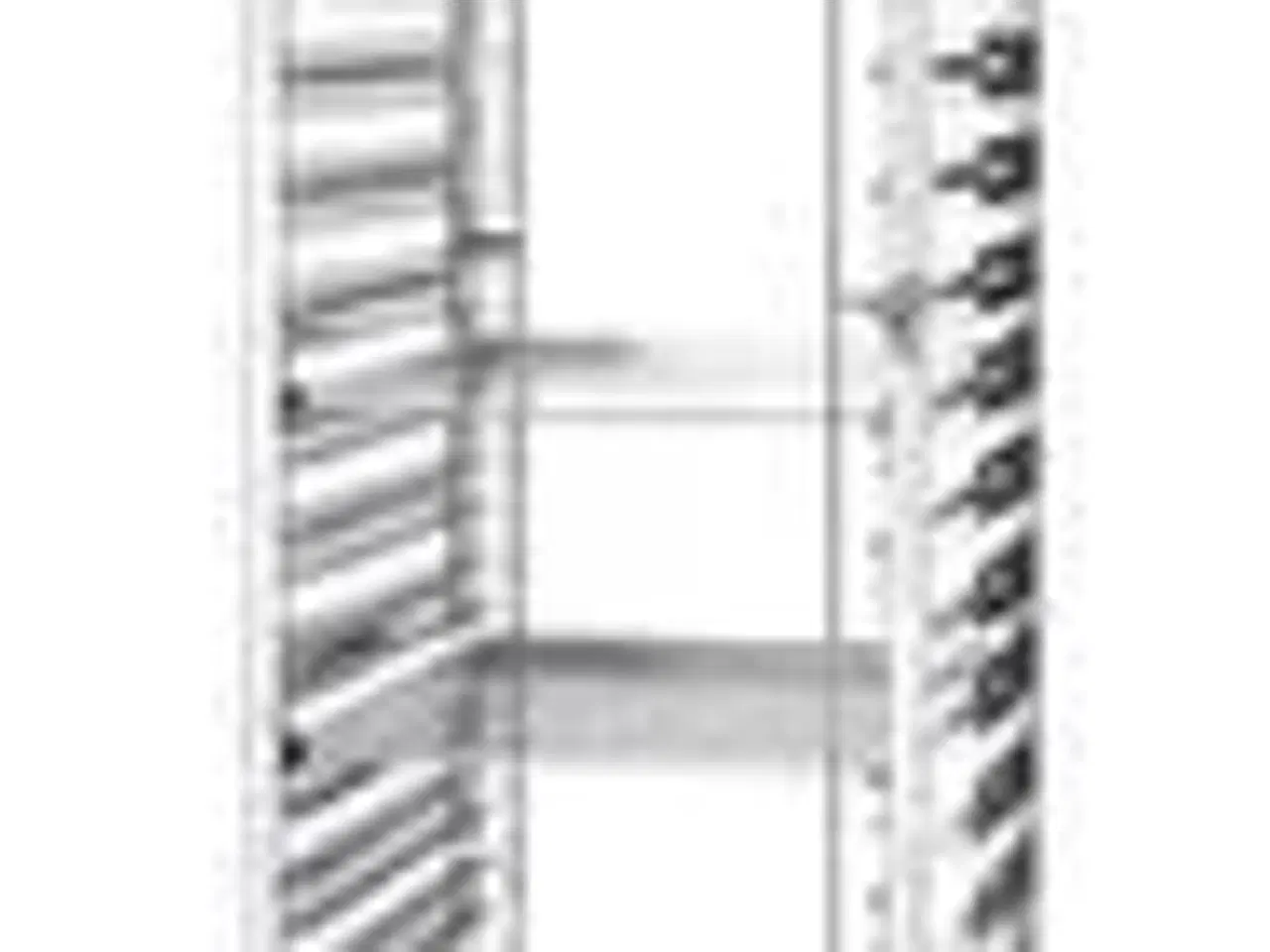 Billede 1 - Indstiksvogn 15 x 600x400 Hendi - leveres usamlet
