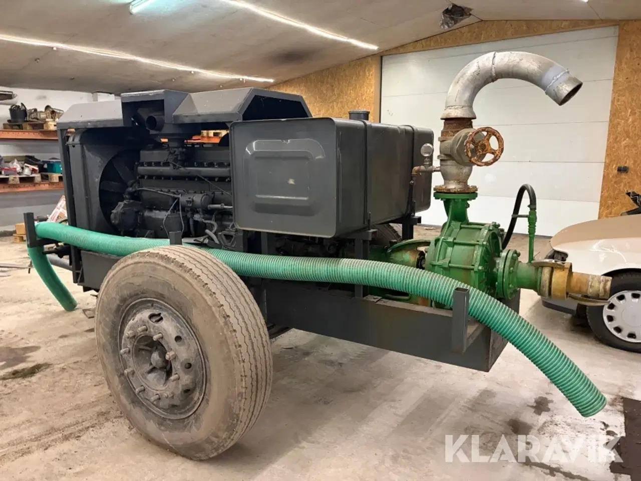 Billede 3 - Dieselpumpe med Scania motor