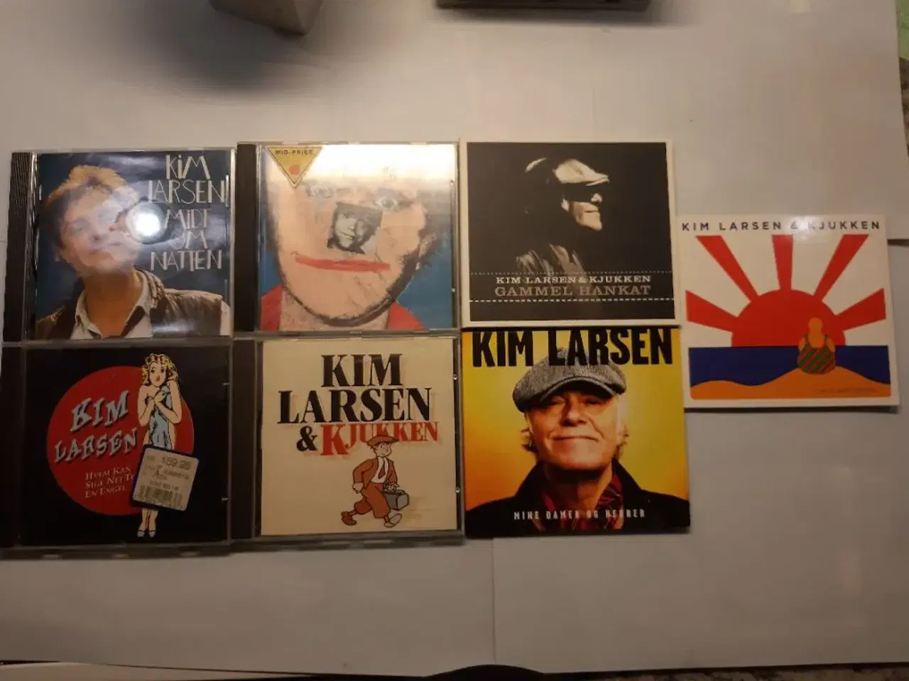 Billede 1 - 7 x KIM LARSEN Cdèr.