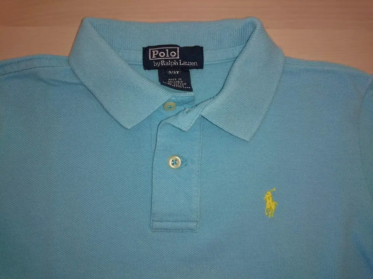 Billede 2 - Ralph Lauren tyrkis polo str 104/110.