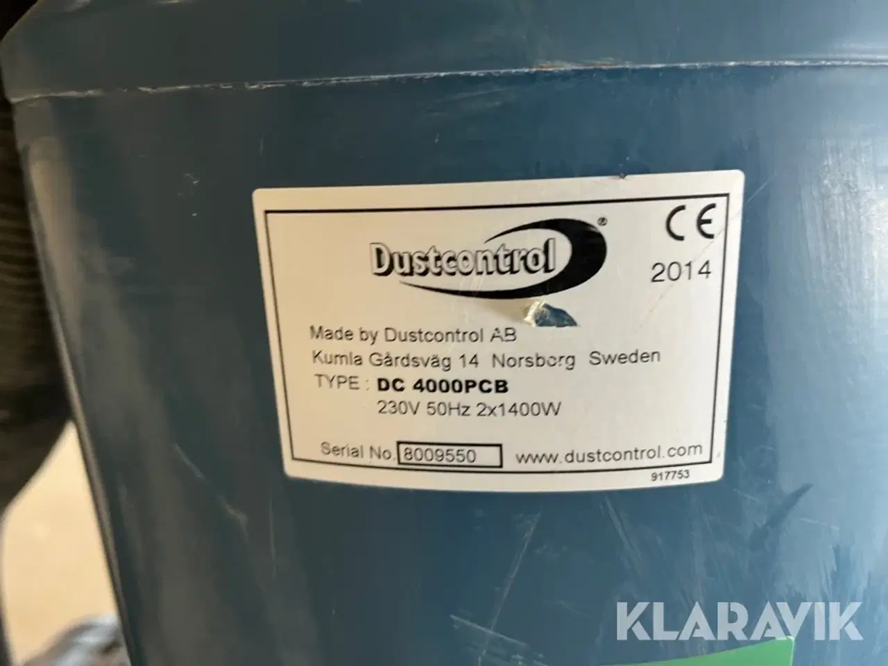 Billede 6 - Støvsuger anlæg Dustcontrol Dc4000