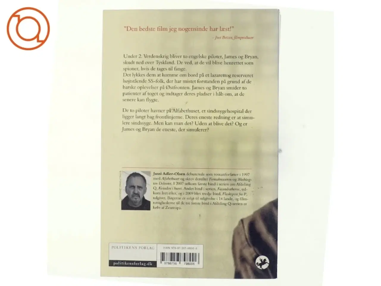 Billede 3 - Alfabethuset af Jussi Adler-Olsen (Bog)