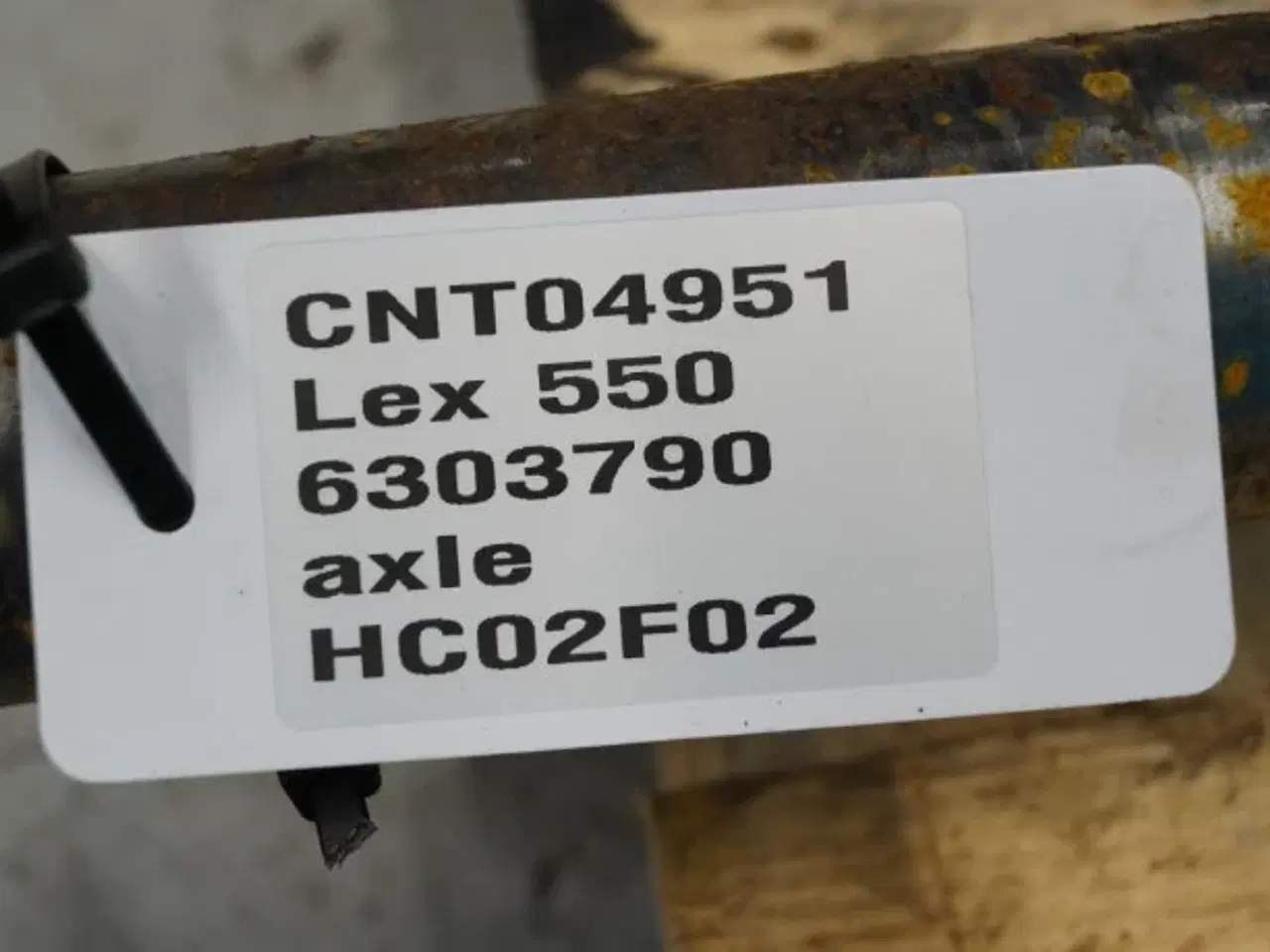 Billede 11 - Claas Lexion 550 Transportøraksel 6303790